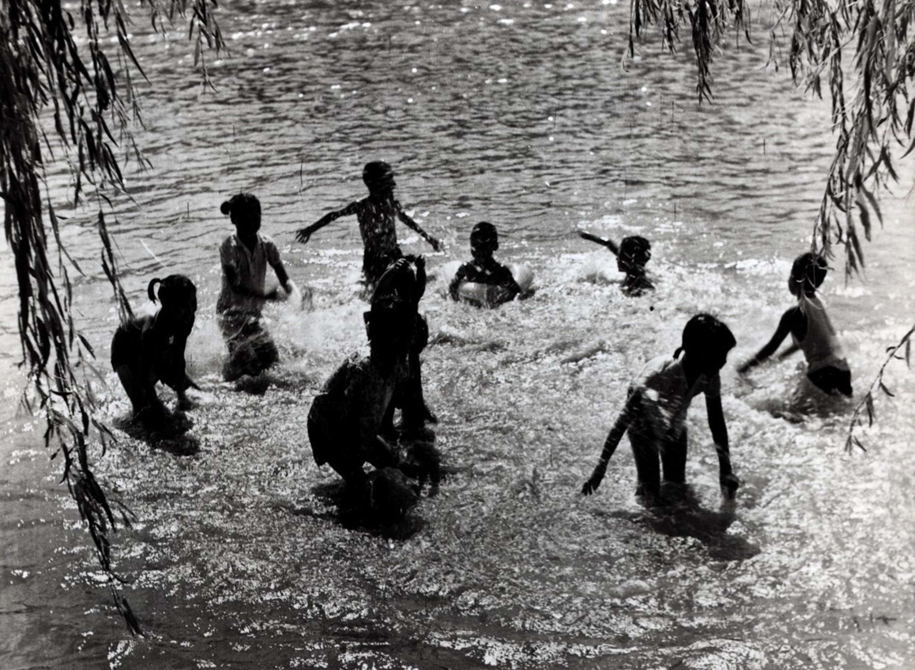 保定五中9：响应号召八中门前游泳，考入深池就靠蛙泳一姿