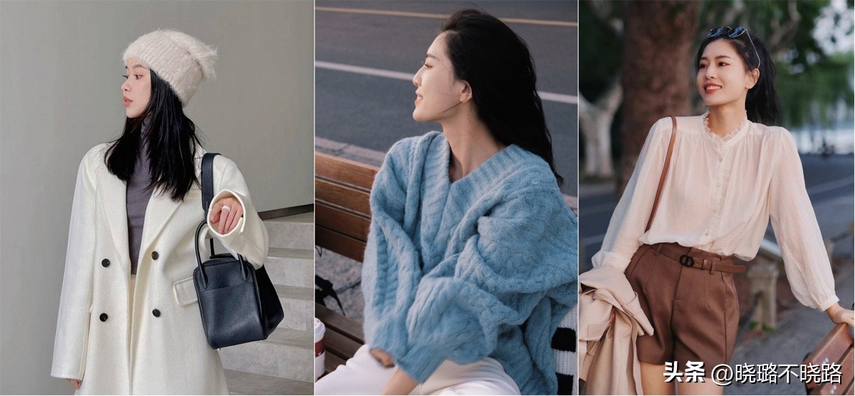 高领衫怎么搭配外套更好看,风衣半高领针织衫搭配
