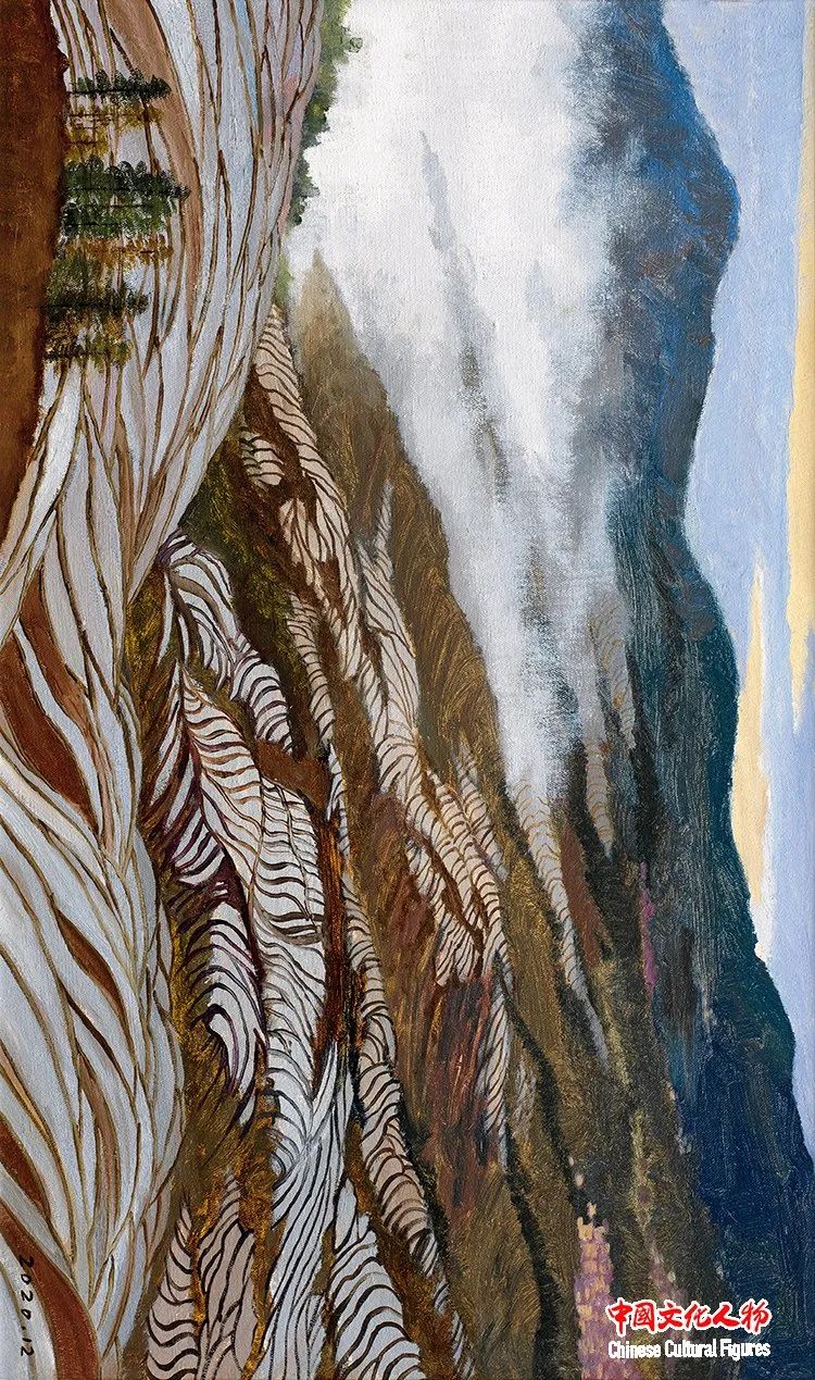 韩玉臣太行山写生油画水平,韩玉臣美术展