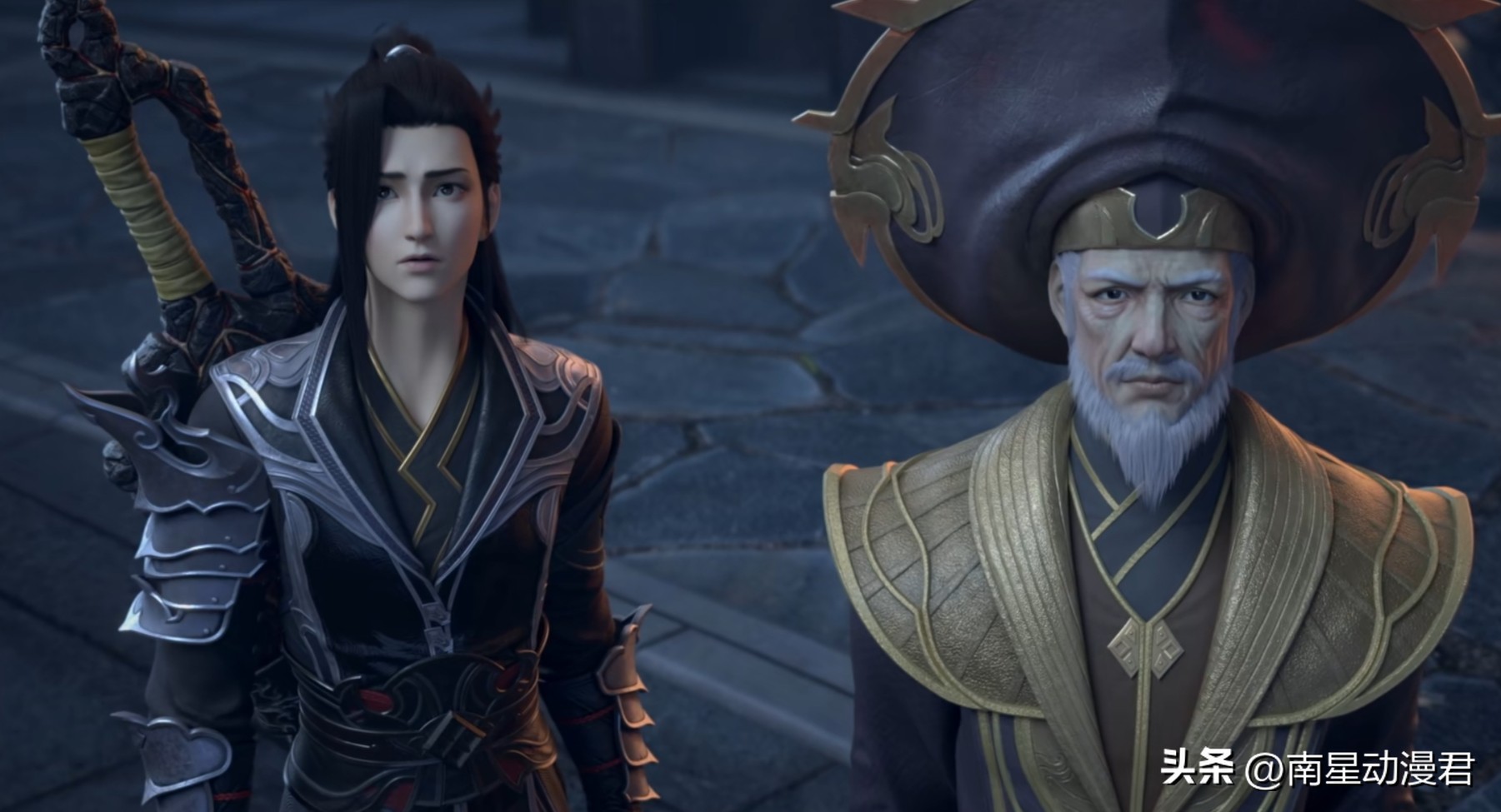 斗破苍穹萧炎获得四块残图,萧炎给海波东画饼