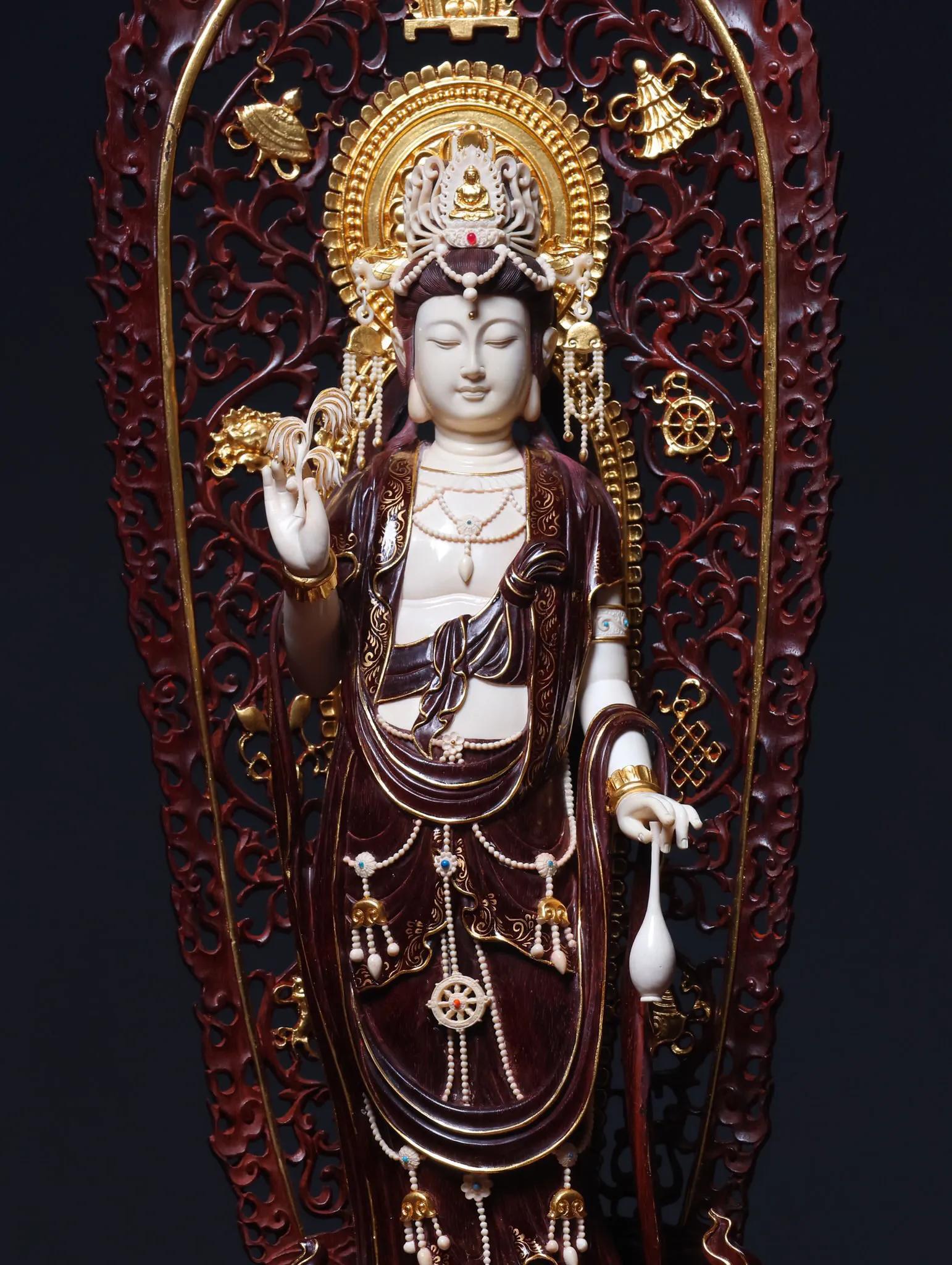 西方三圣图,西方三圣接引去极乐世界