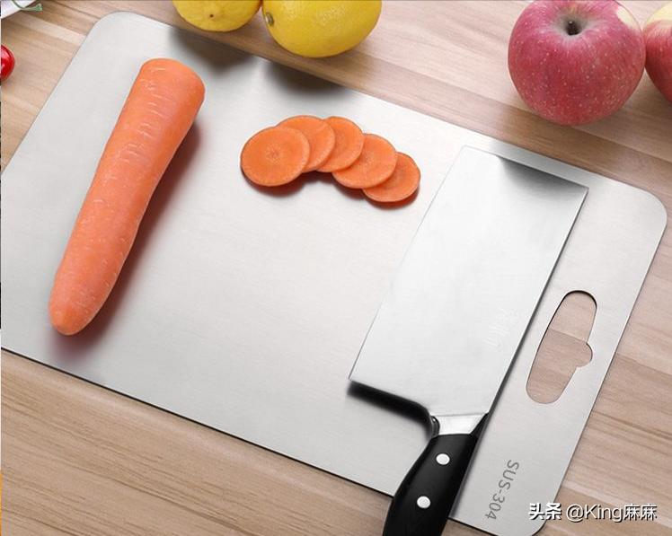 买切菜板什么材质好,不锈钢切菜板推荐加厚