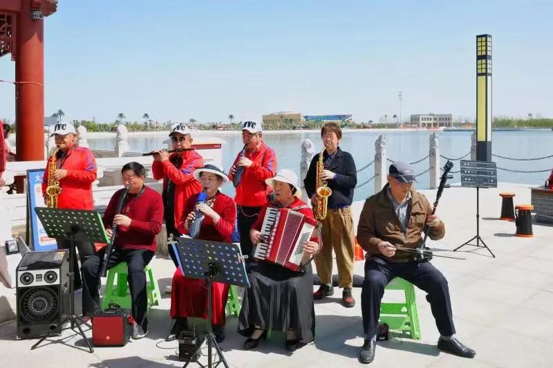 老科协喜迎二十大演唱会掠影,大荔县老科协