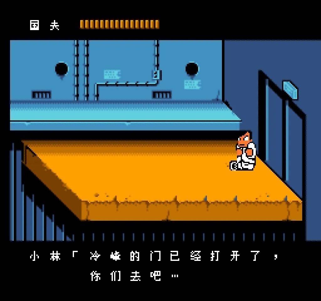 fc热血物语后面一个门进不去,fc热血物语故事背景