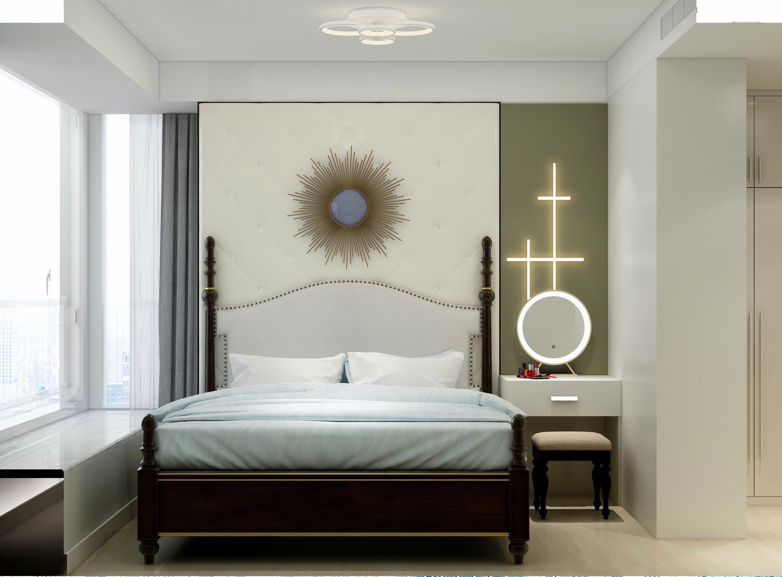 海纳公馆效果图,深圳海纳公馆116平样板间视频