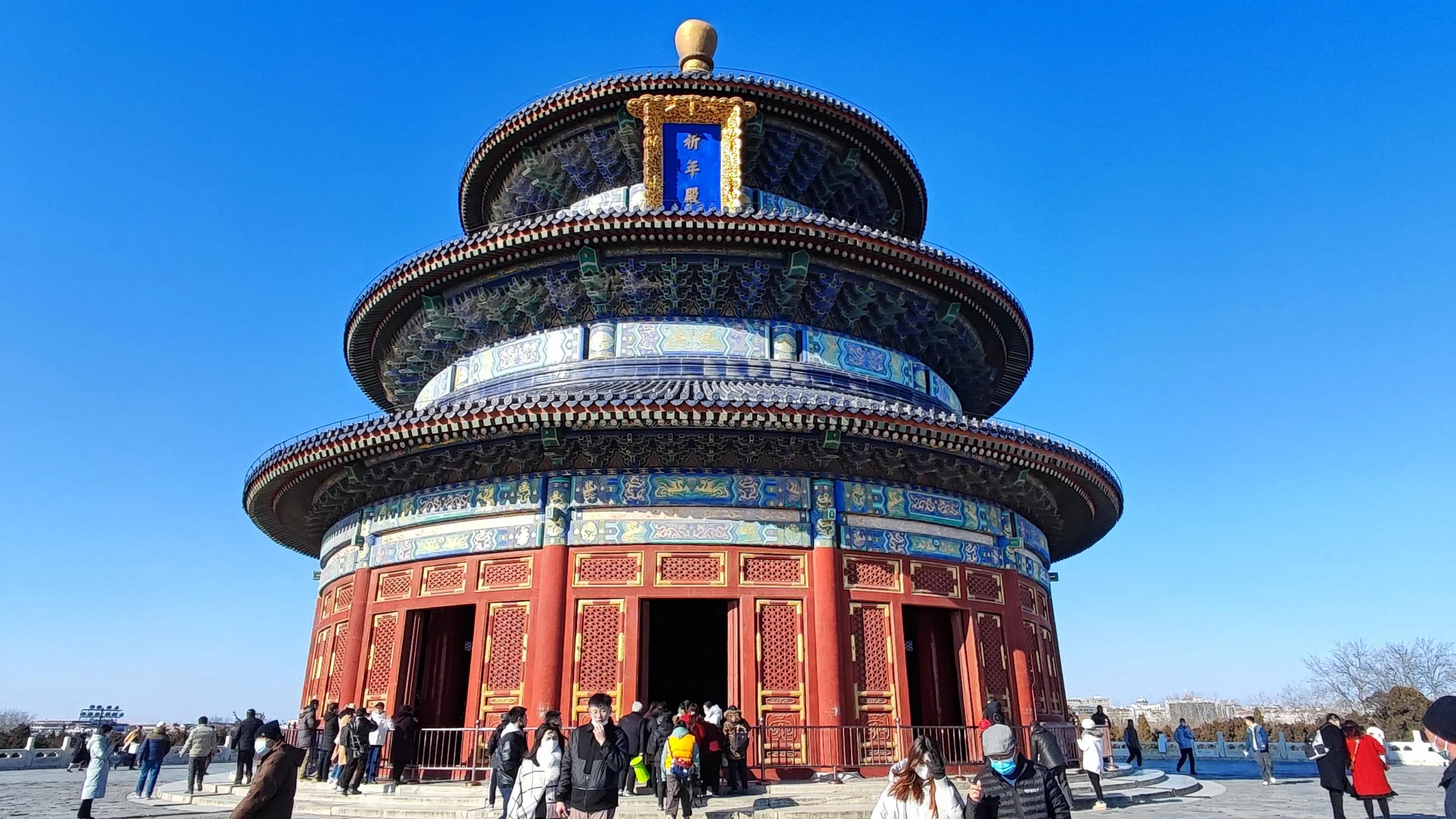 中国现存最大的古代祭祀性建筑群,古代祈年殿建造