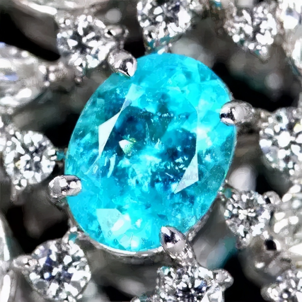 尼日利亚产帕拉伊巴碧玺,碧玺爱马仕帕拉伊巴