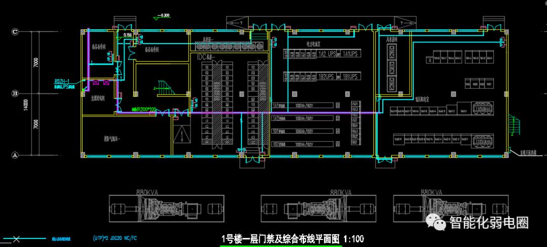 机房搬迁报价清单,弱电机房建设全套cad图纸
