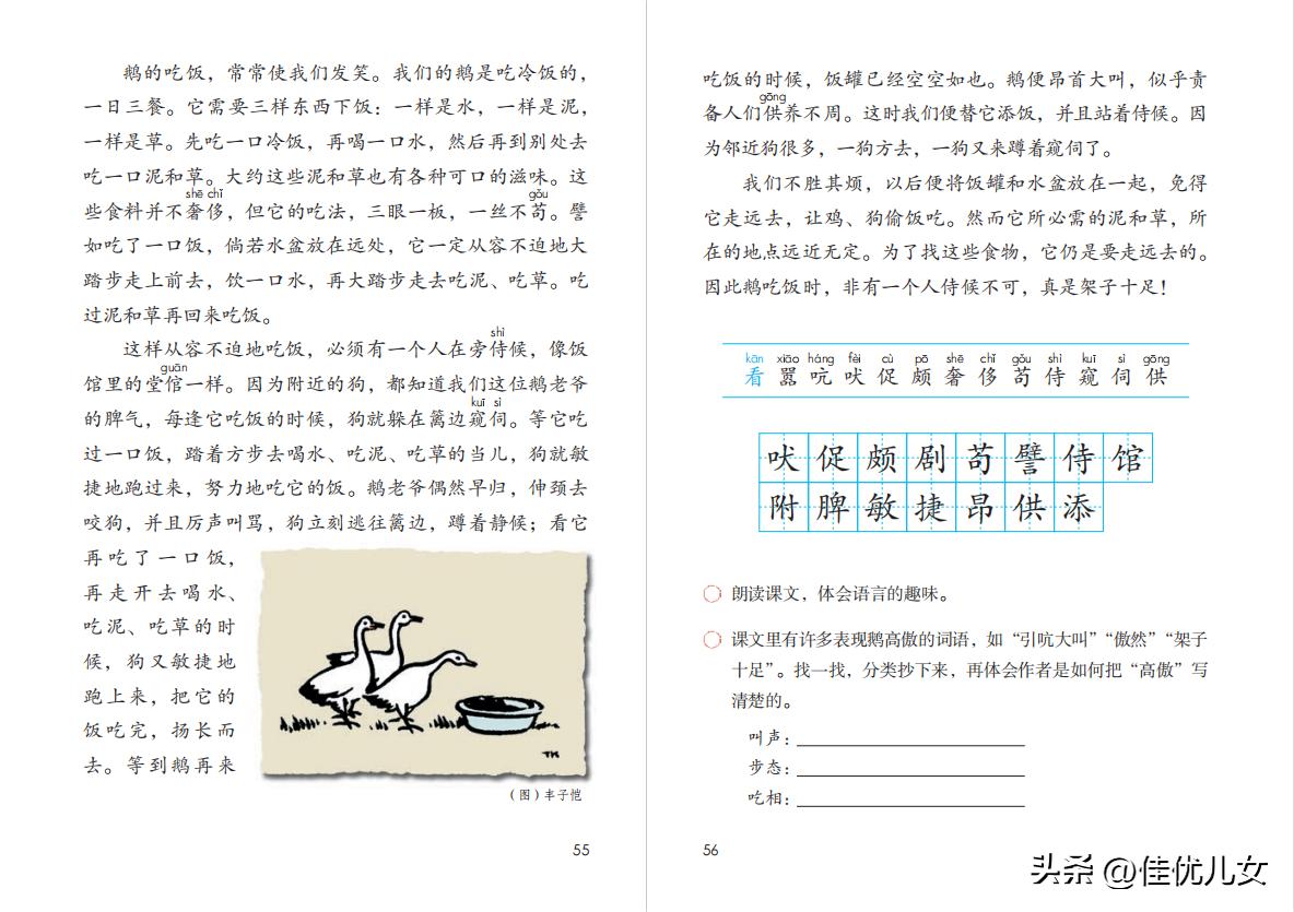 2020春部编版四年级下册语文课本,2023最新语文书四年级下册电子版