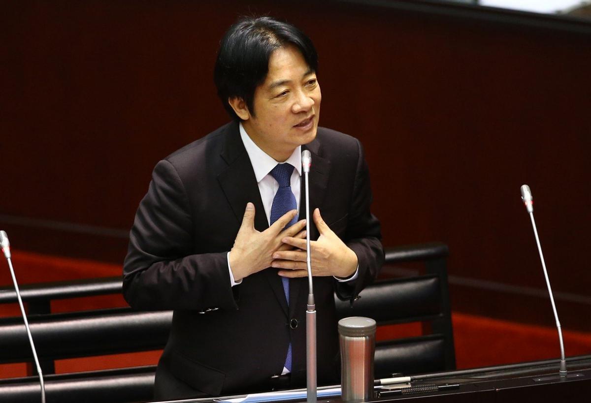 赖清德口出狂言说*进党民**为台湾带来和平与爱？让人笑掉大牙