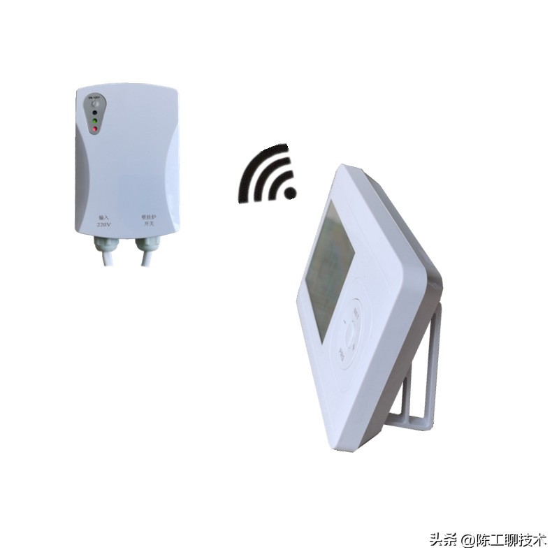 莱珂B8048FH无线燃气壁挂炉温控器说明书，有手机远程控制功能