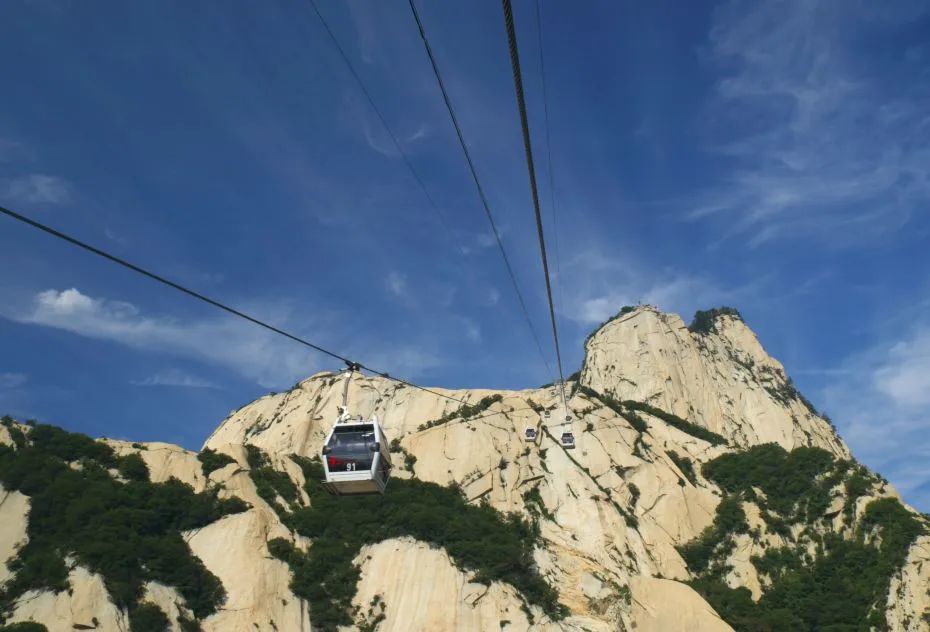 带你观赏华山金秋风景,华山美景一日游