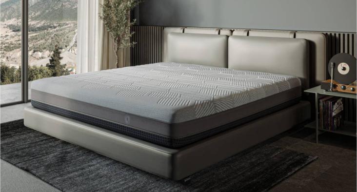 软硬两用护脊弹簧椰棕床垫,8h天然乳胶黄麻透气护脊床垫评测