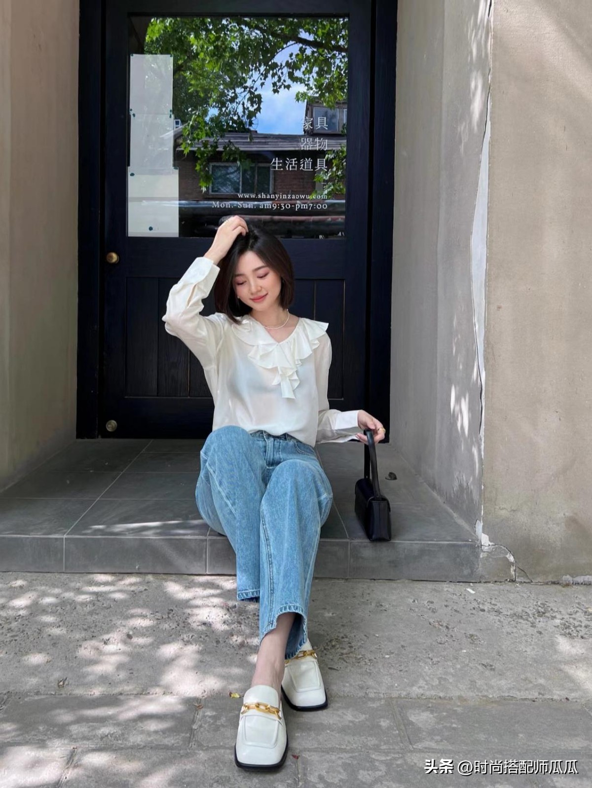 懒人鞋搭配推荐女装,懒人鞋搭配什么裤子