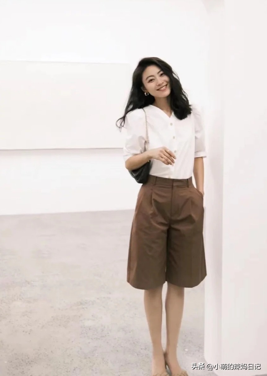 裤型很好的老爹裤,爷爷款裤子推荐