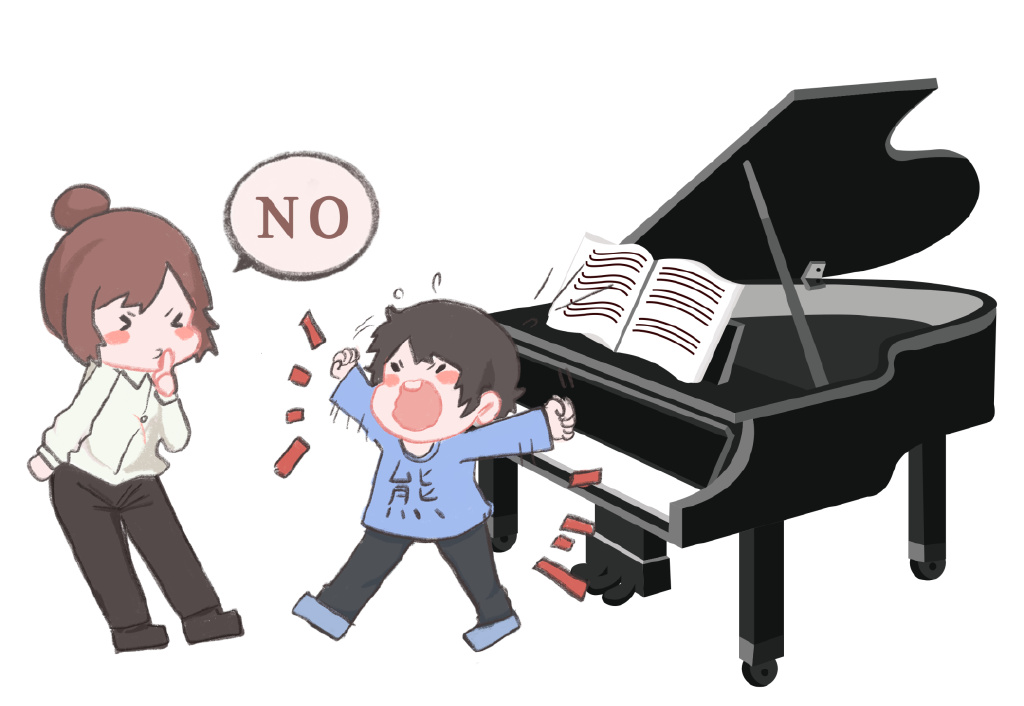 老司机们注意啦，孩子练琴时也需要踩油门