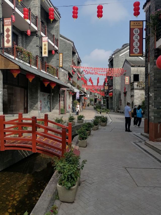 不用去苏州园林，在广州也能感受的园林古镇，吃喝玩乐在这里