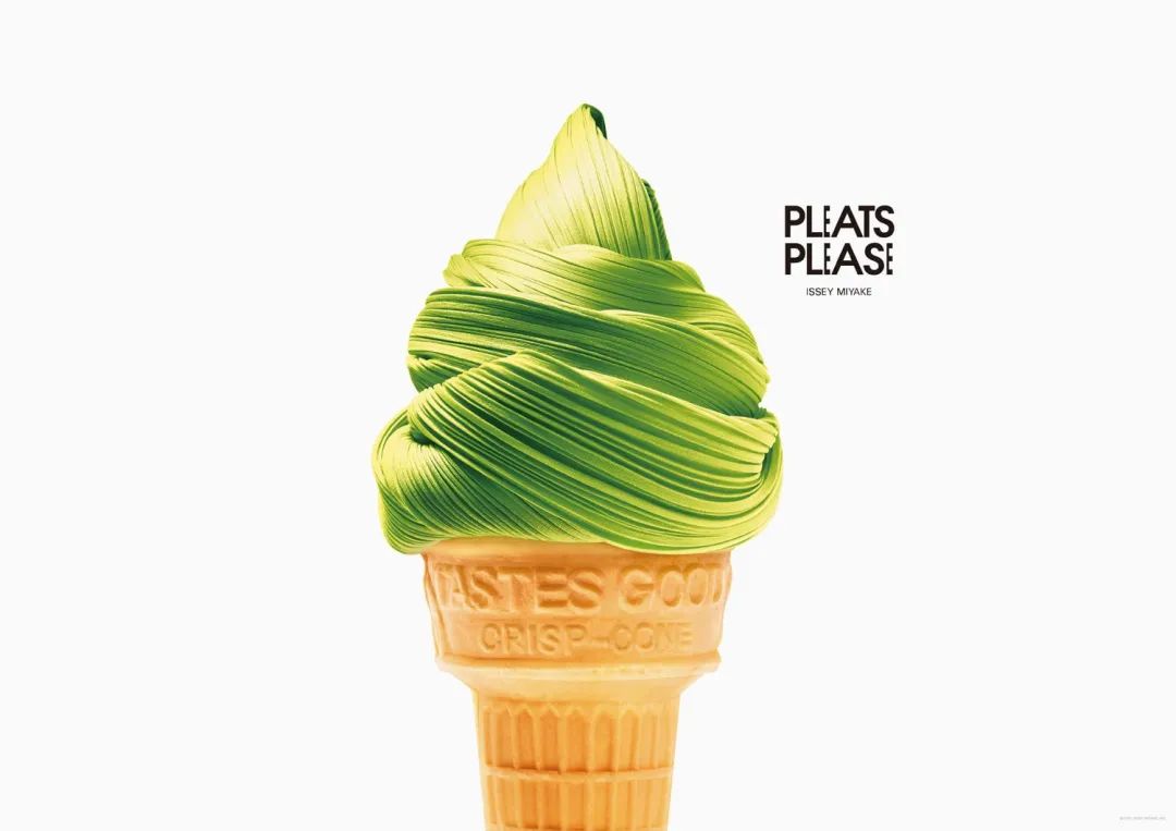 三宅一生的海报，设计同样是绝了