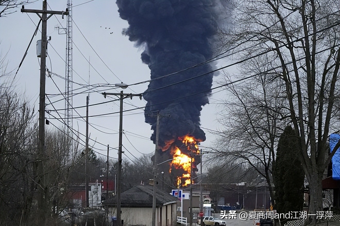美国氯乙烯泄漏事故对中国的影响,美国俄亥俄州氯乙烯泄漏火车事故