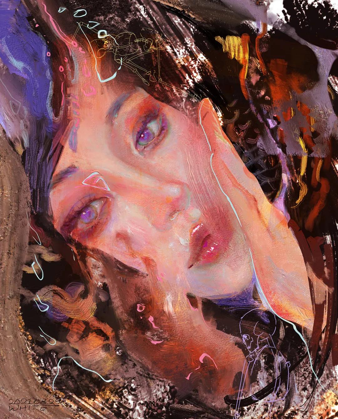 他是抖音水彩第一人，画面充满水墨意境，质感优秀！150万人盛赞