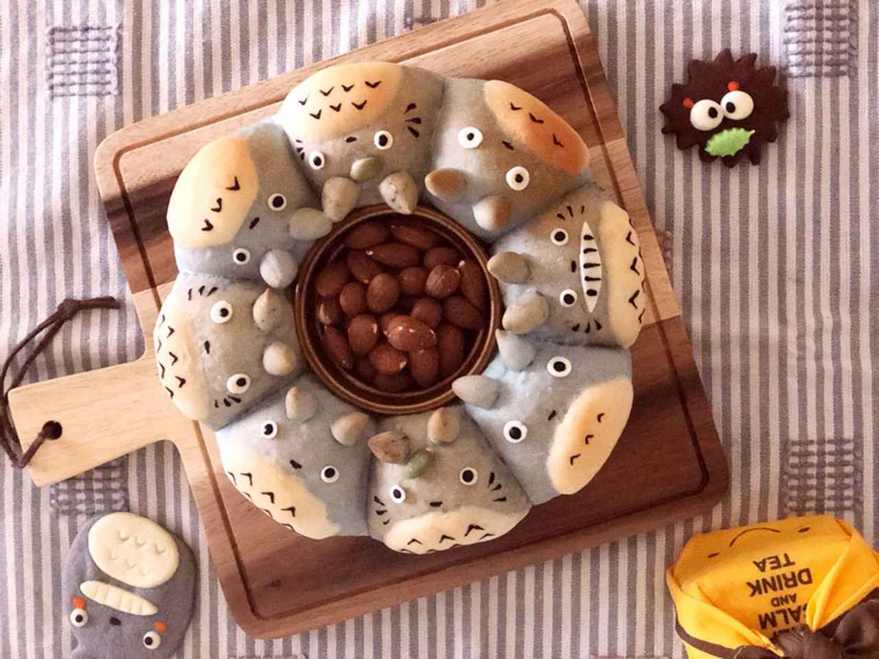 女儿的胳膊和龙猫的小面包|白鸟久美子的手工生活