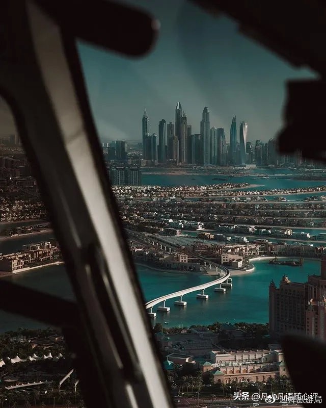 迪拜的棕榈岛漂亮的风景视频,迪拜的棕榈岛现状