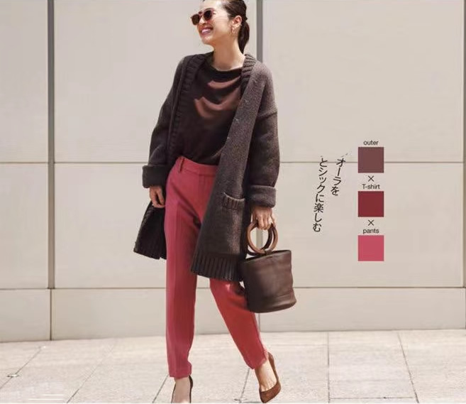 经典的4组配色穿对了显白又显贵,这些颜色穿在一起显白又高级