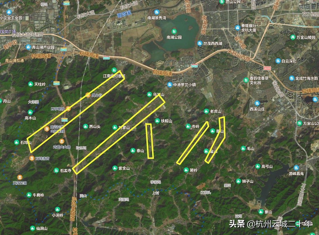 杭州余杭街道凤凰工业园最新规划,杭州余杭中泰工业区规划