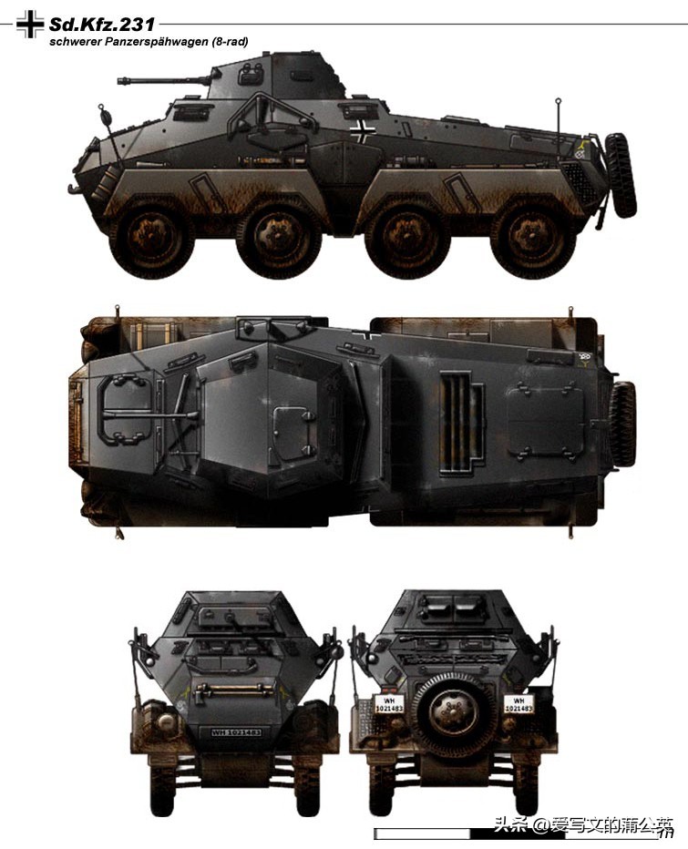 二战德军轮式装甲车及变形车辆,二战德军使用过的所有轮式装甲车
