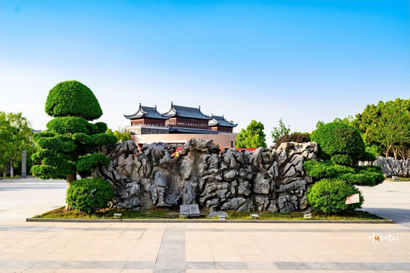 灵璧奇石假山园林景观,安徽省灵璧县有哪些旅游景点