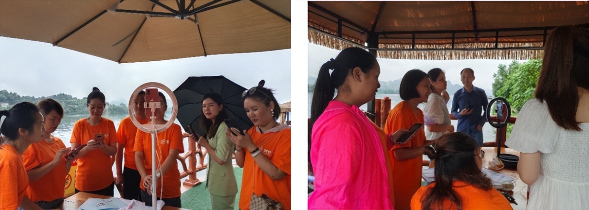 2023年常德人社系统夷望溪“直播带景”训练营活动