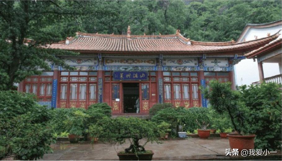 云南昆明古建筑群图,云南省昆明市官渡古镇古建筑