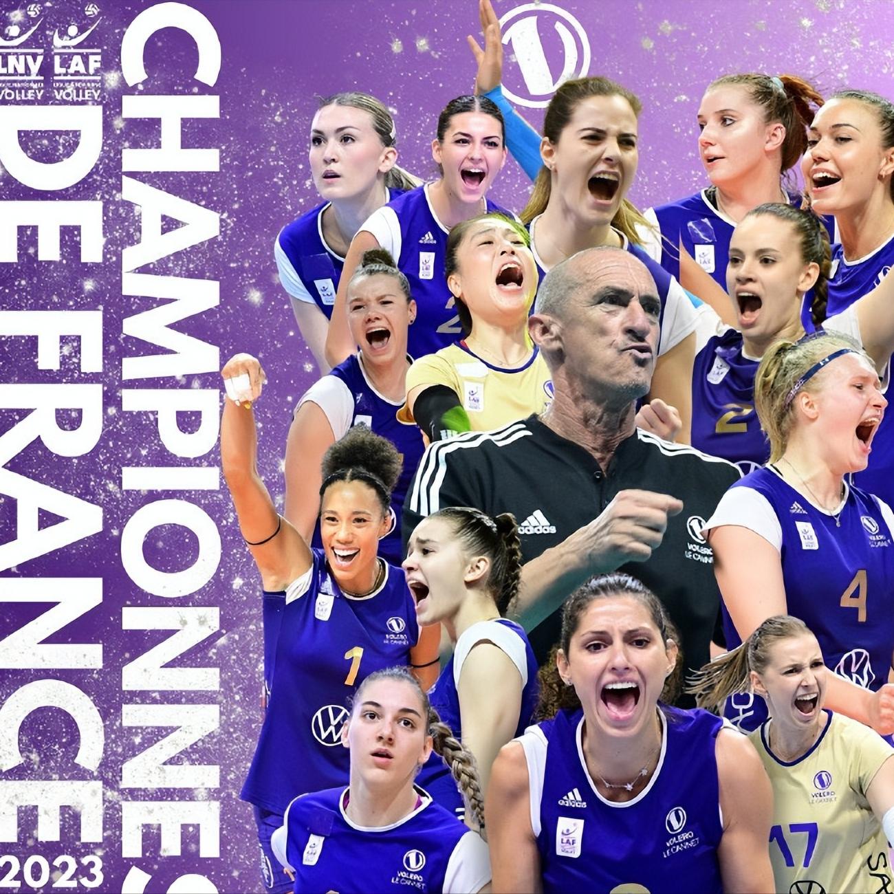 恭喜！中国女排球员留洋再添一冠，主客场爆冷双杀常规赛冠军