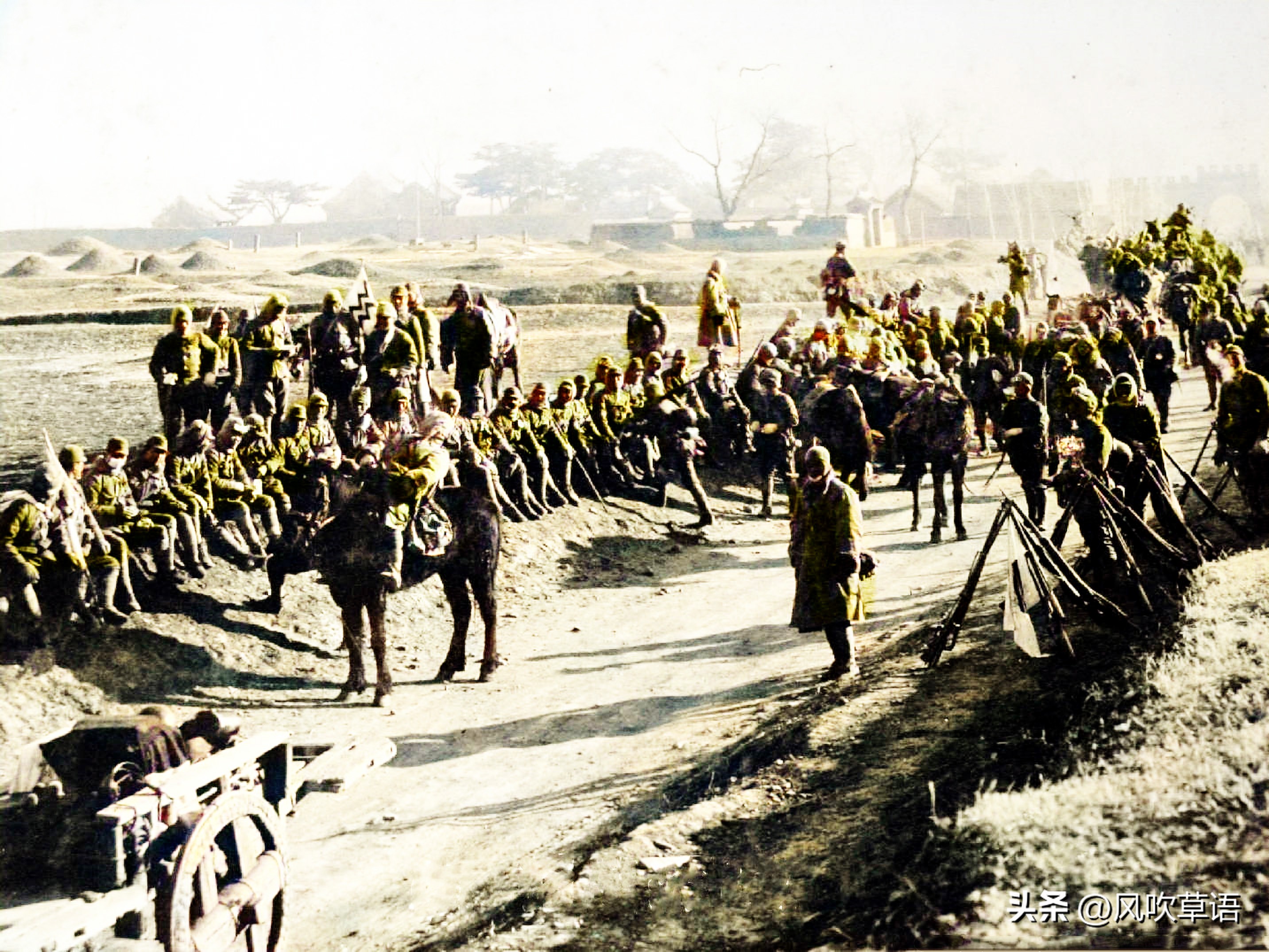 日本人拍八路军,日本人拍到中国东北的照片