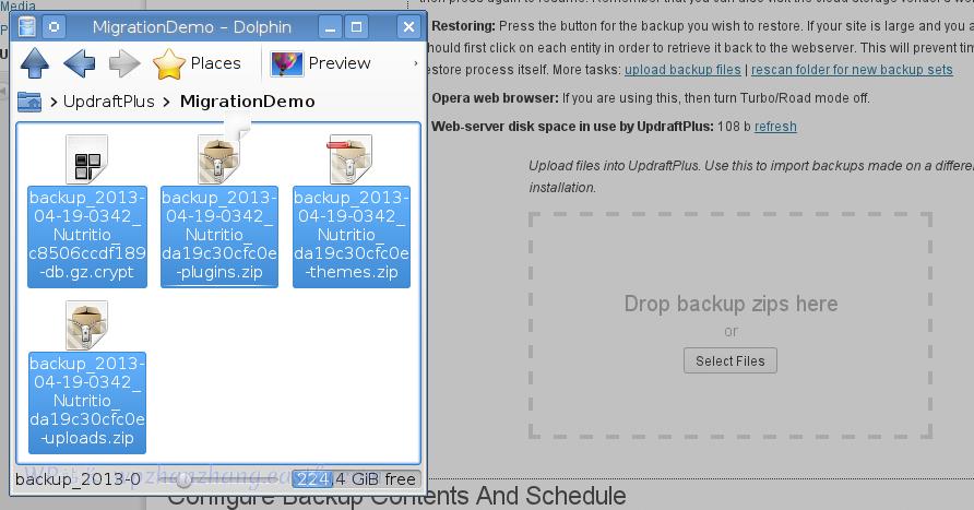 如何使用UpdraftPlus迁移备份网站到新网站？