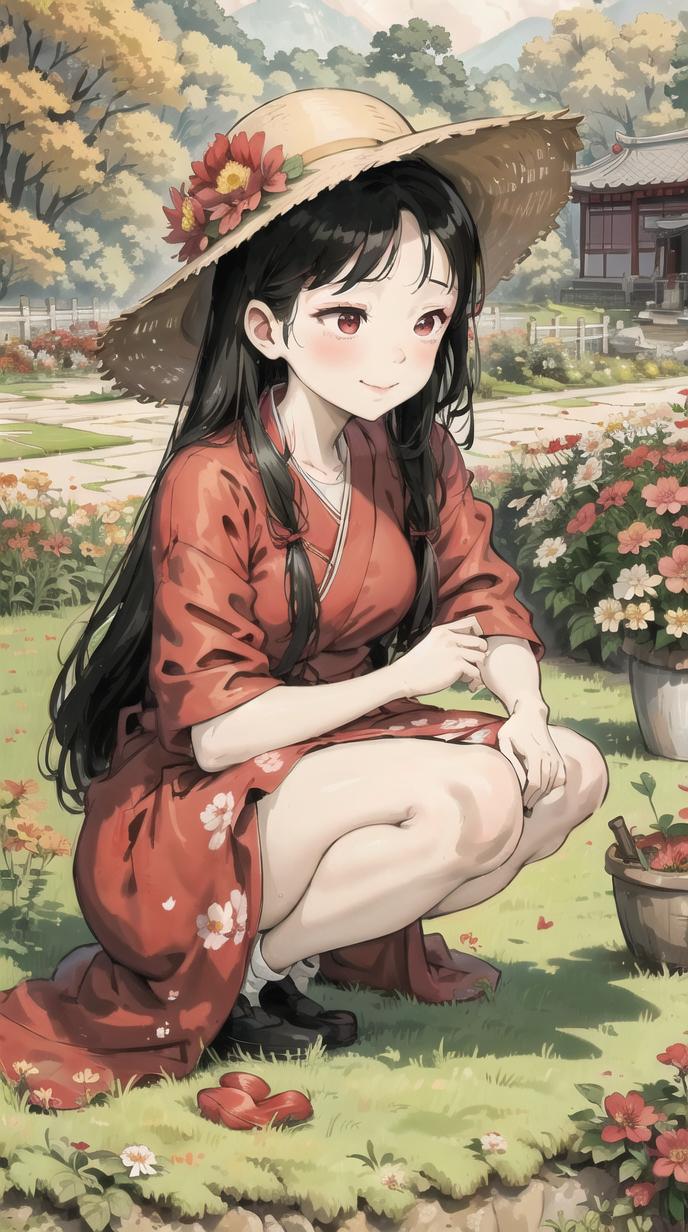 春天到了公园里百花齐放鸟语花香,美丽的花园里常年洋溢着欢声笑语