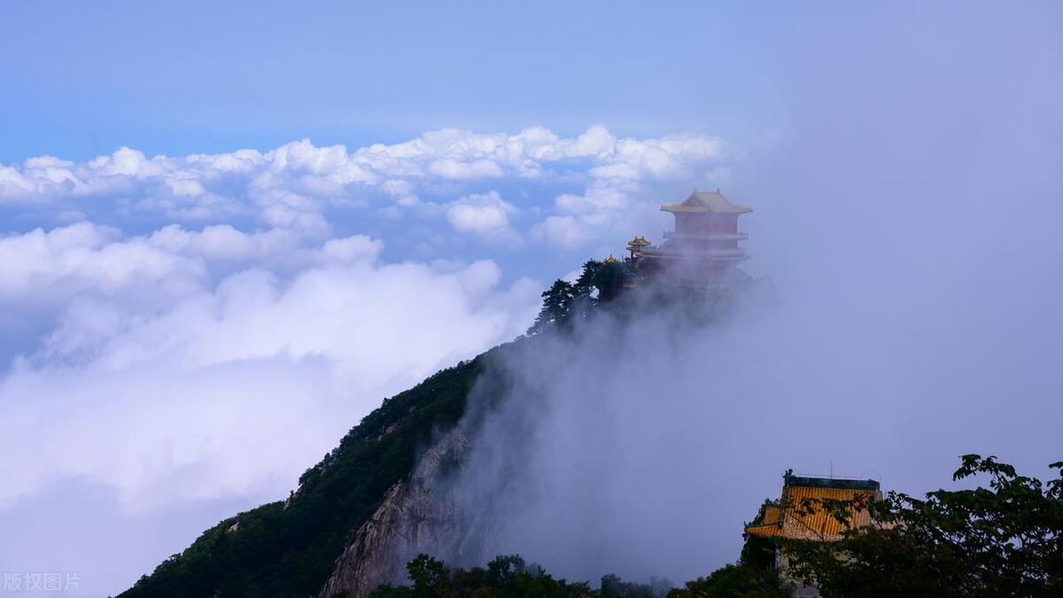 山西佛教圣地五台山珠光塔,山西省五台山四大佛教胜地之首