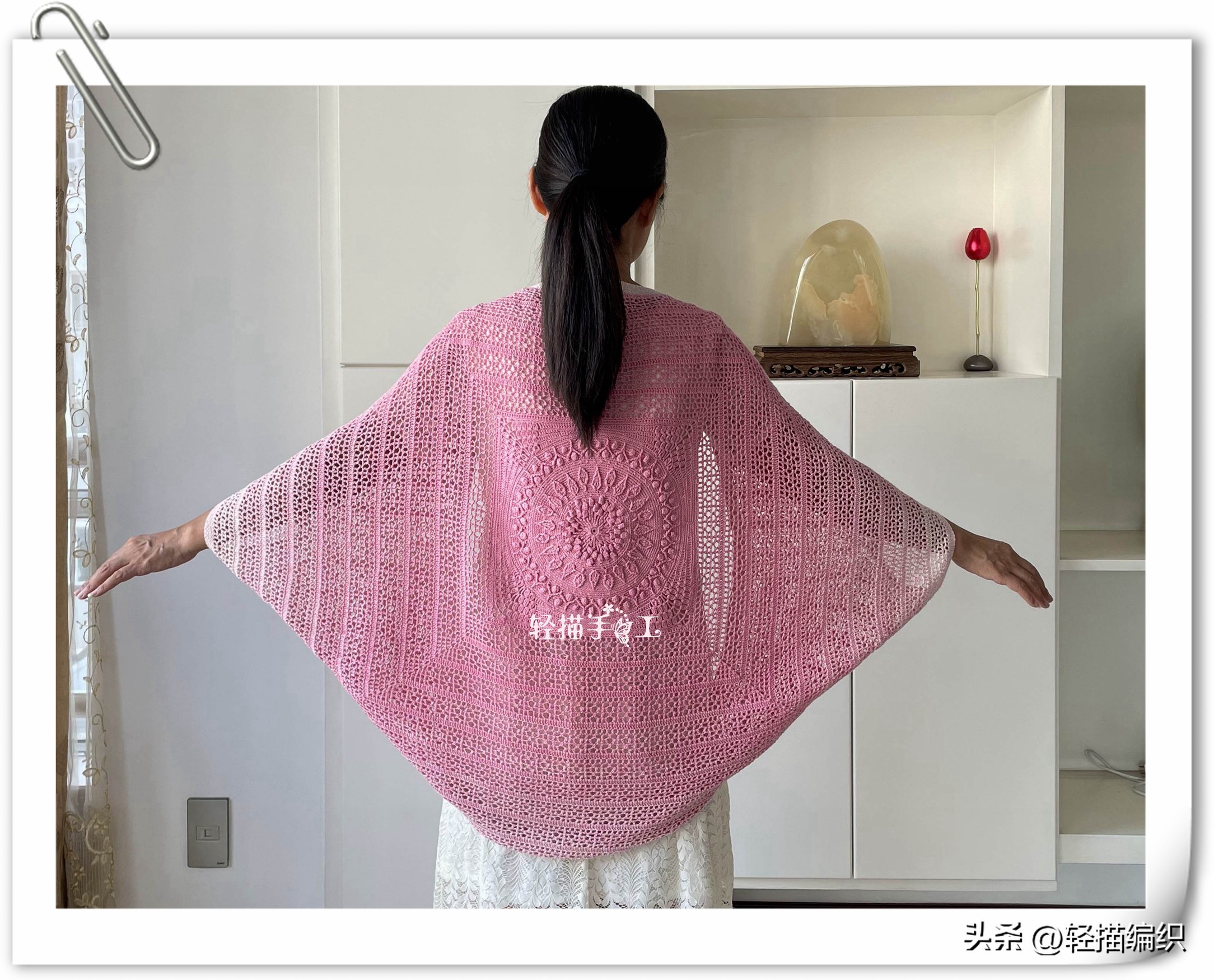 高档女士针织开衫搭配图片,冬季怎么搭配无扣长款开衫