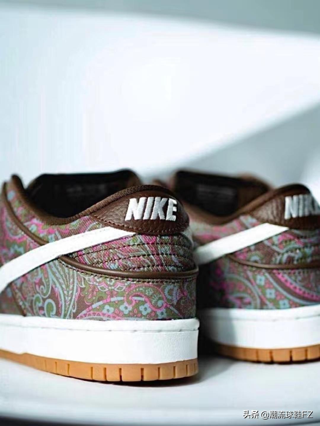 dunk腰果花每双都一样吗,sbdunk棕白腰果花撕撕乐