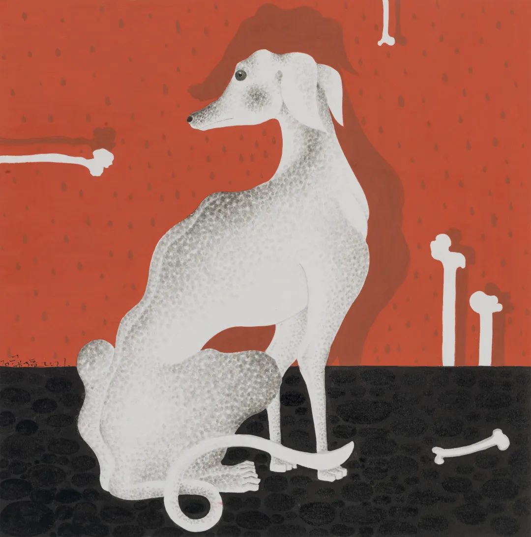 严谨细致的书法,水墨气韵生动的线描