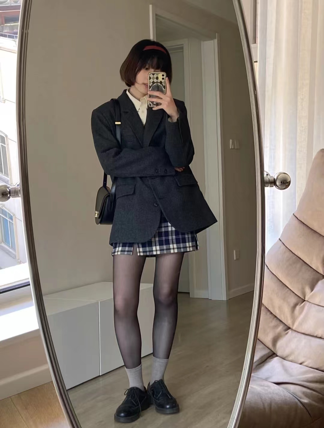 冬季穿搭女生韩系温柔套装,适合冬季15岁女生的时尚穿搭套装