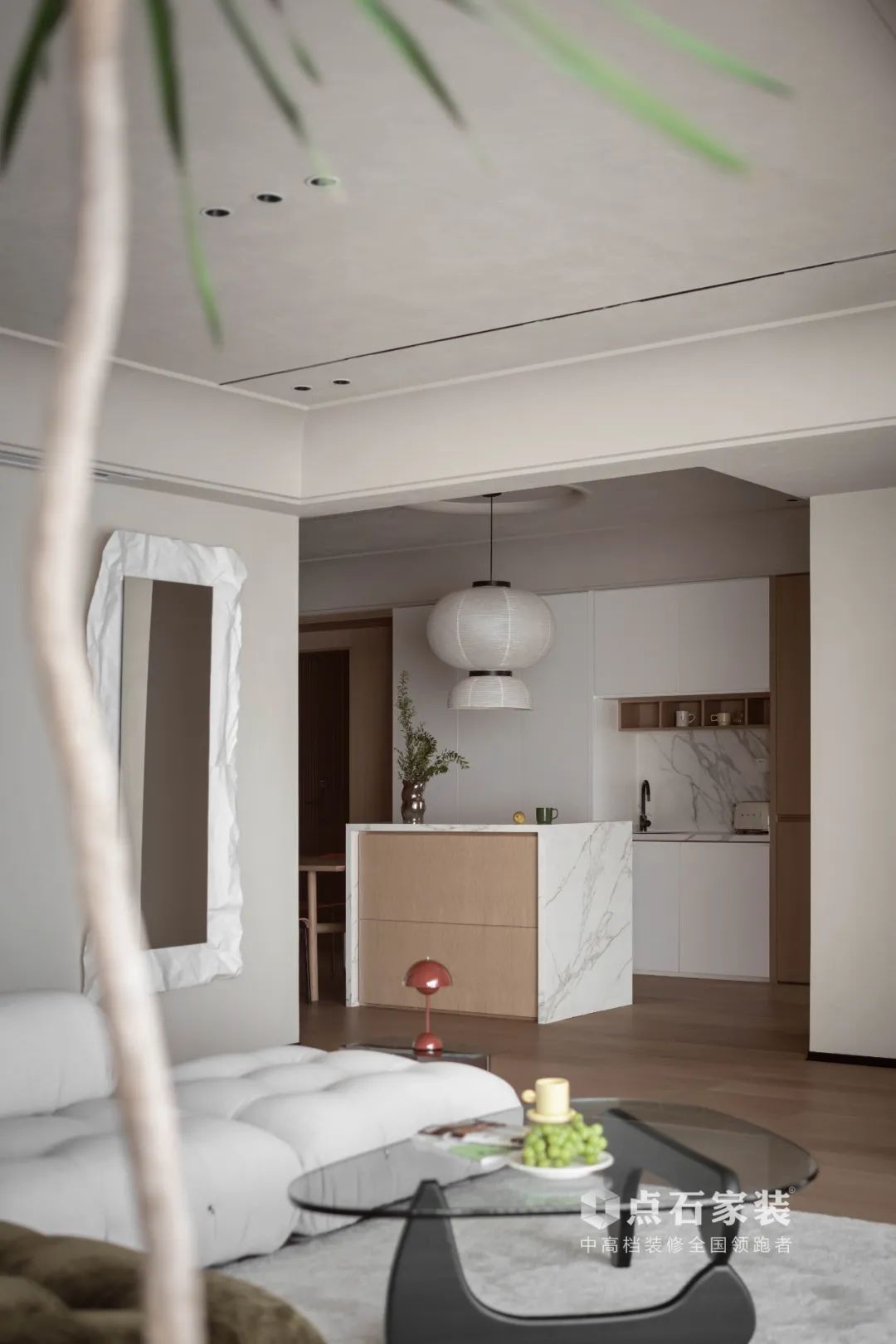 家居博主原木风,家居博主江景大平层