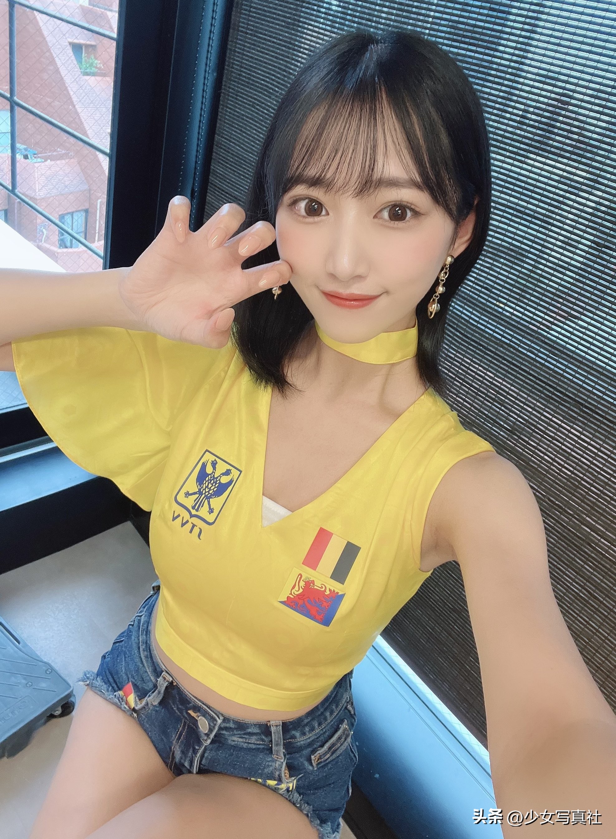 大长腿美女，日本超人气车模川瀬もえ！