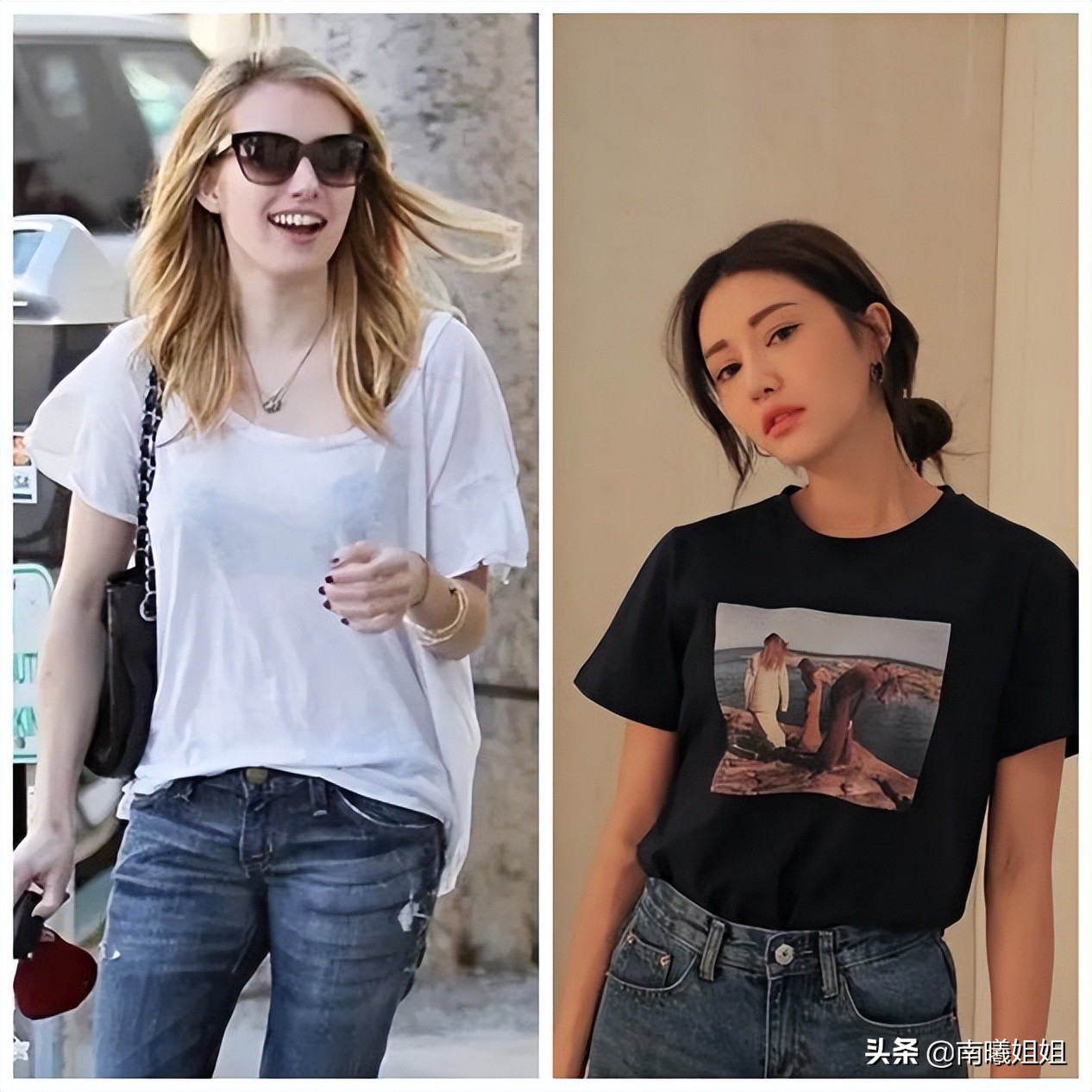 今夏穿t恤时注意避开的3款,减龄洋气显瘦爆款t恤