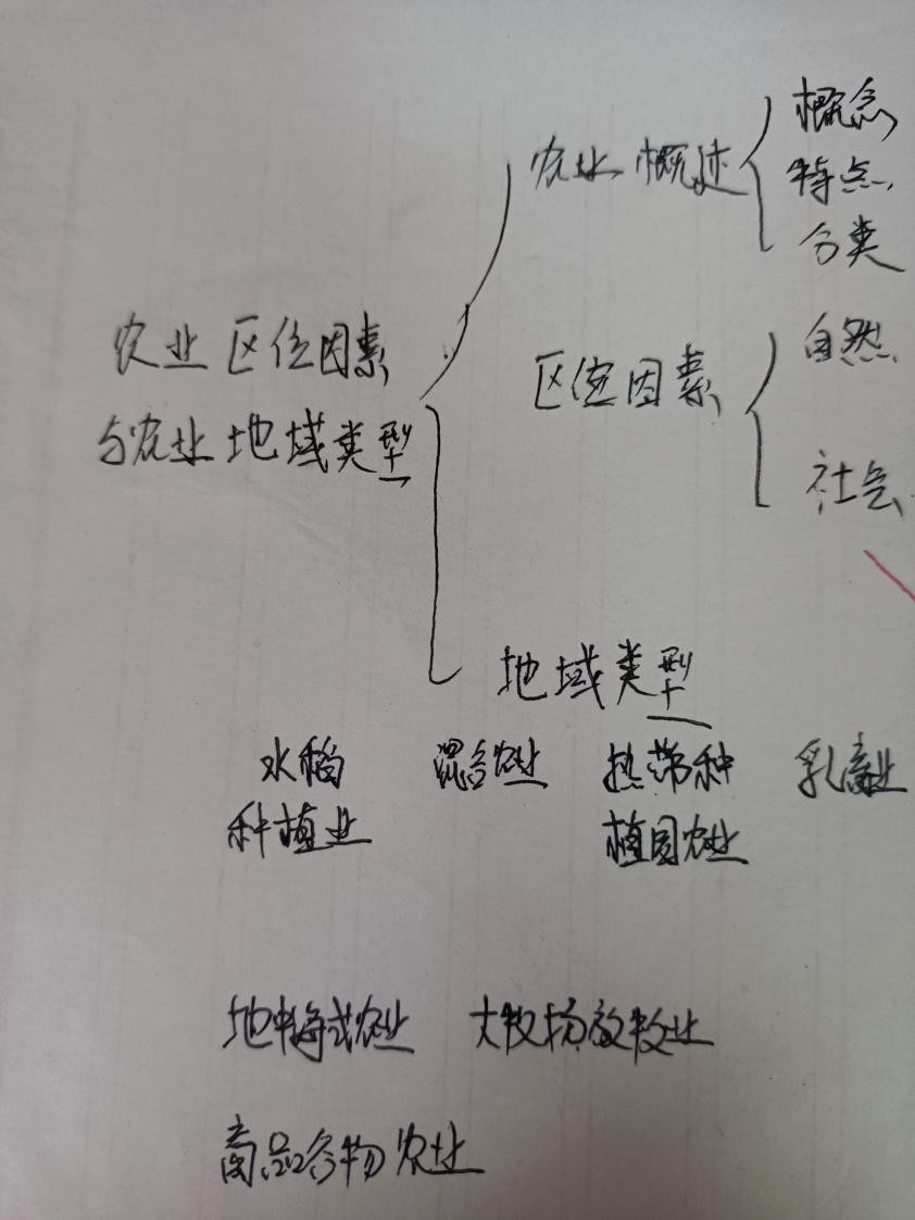 高中地理学科思维导图,高中地理思维导图专题