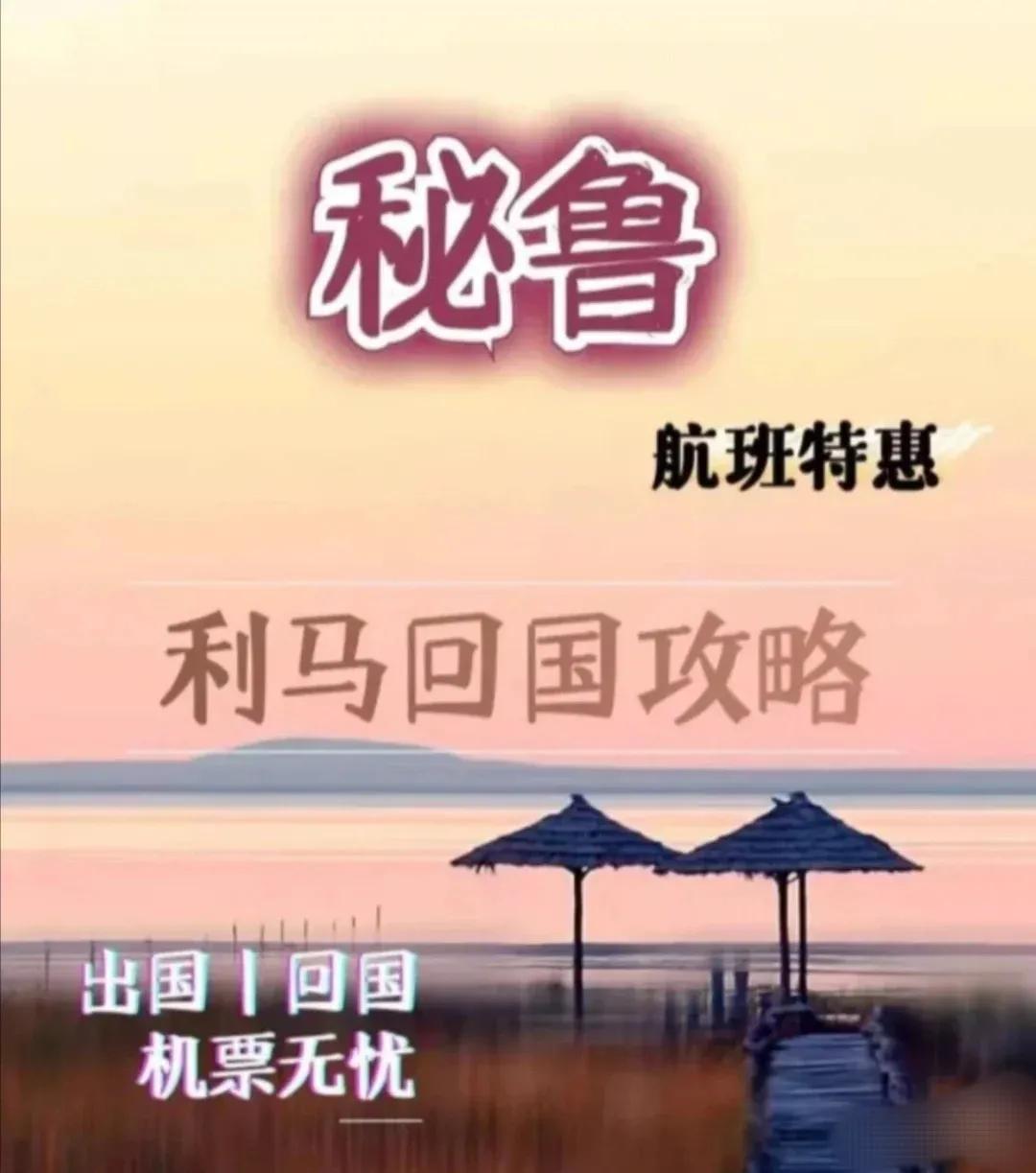 秘鲁回国最新流程,秘鲁回国如何购买机票