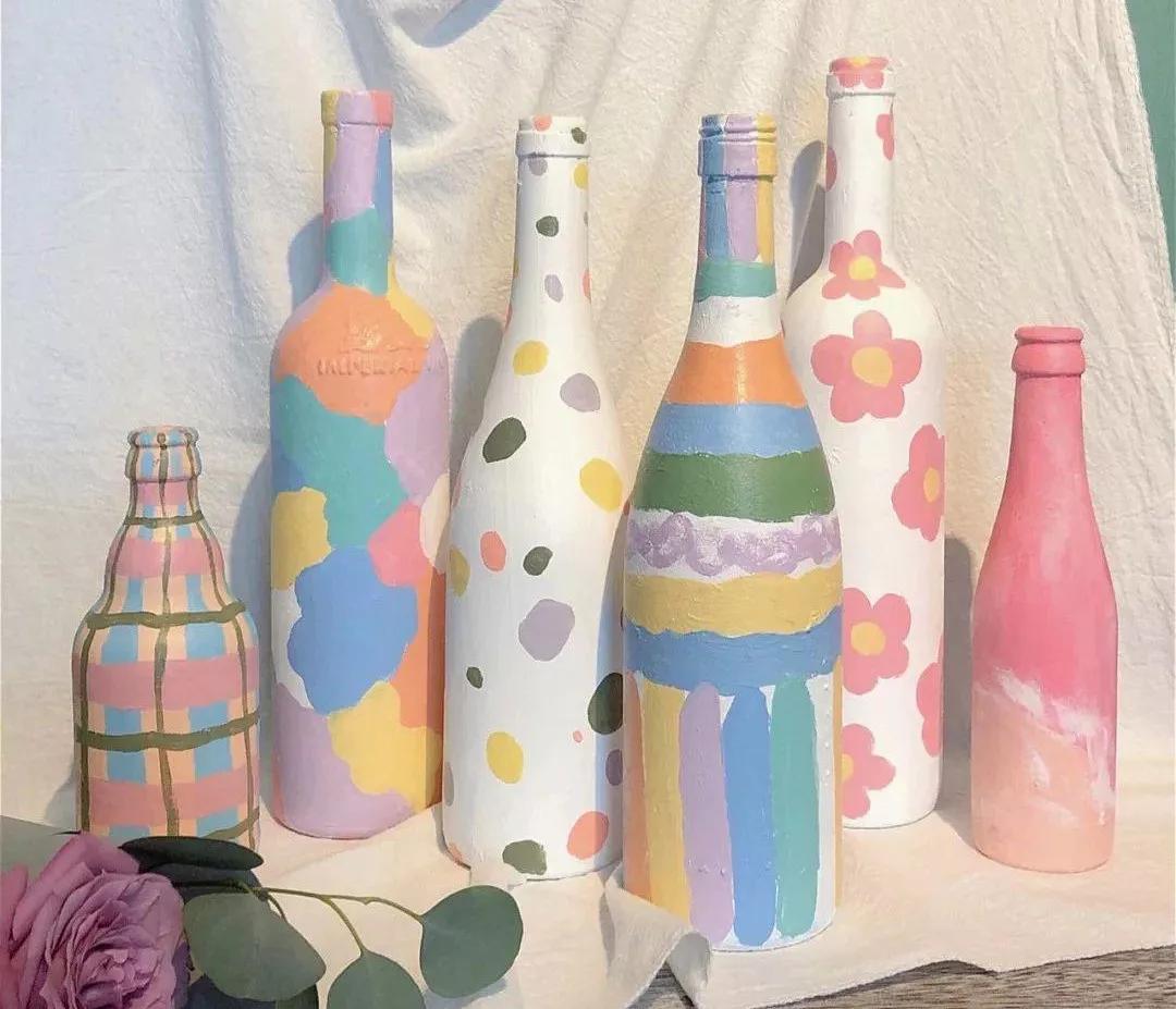 怎么把瓶子变废为宝做艺术品,废瓶子变废为宝图画