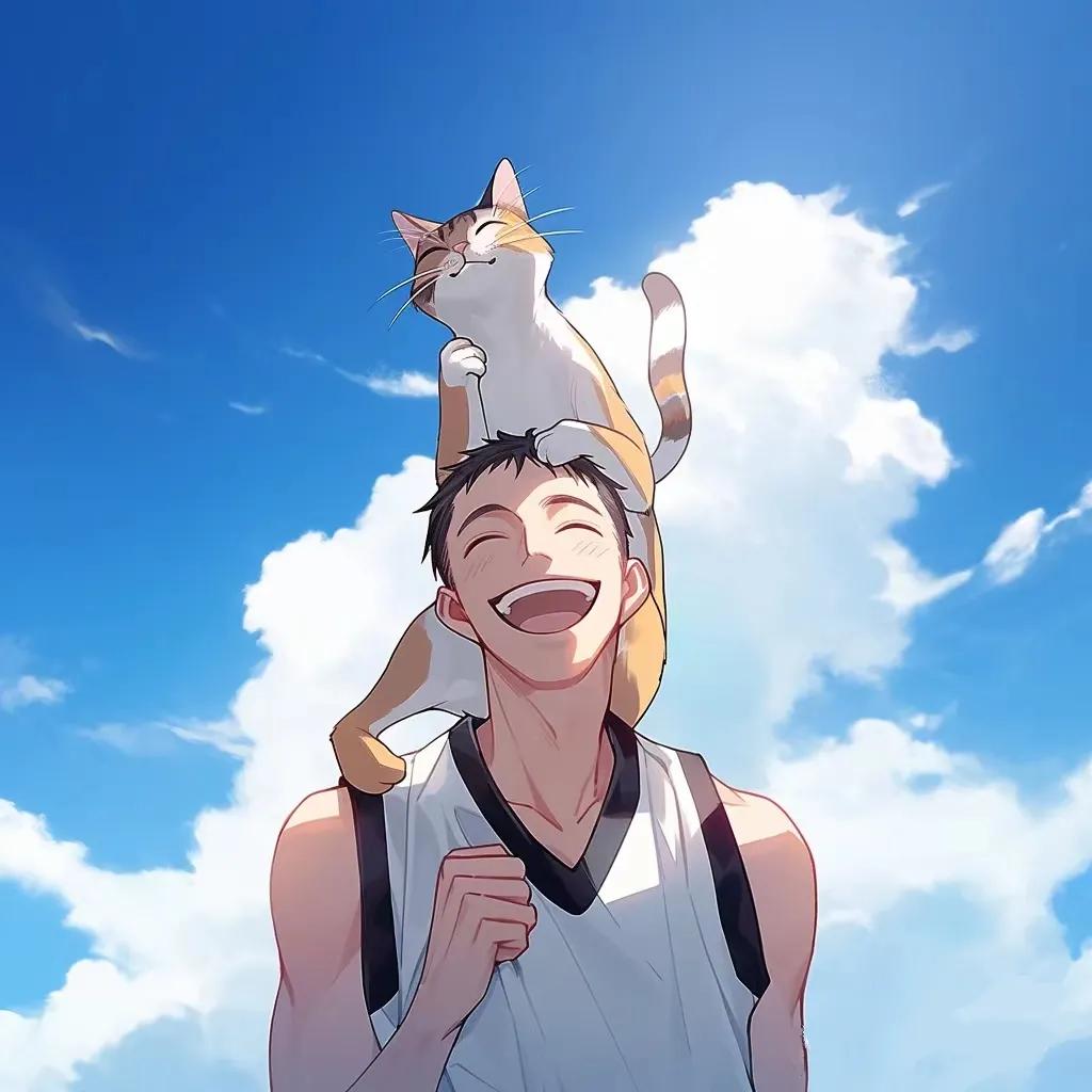 阳光干净灿烂男生头像,阳光灿烂的日子头像微信