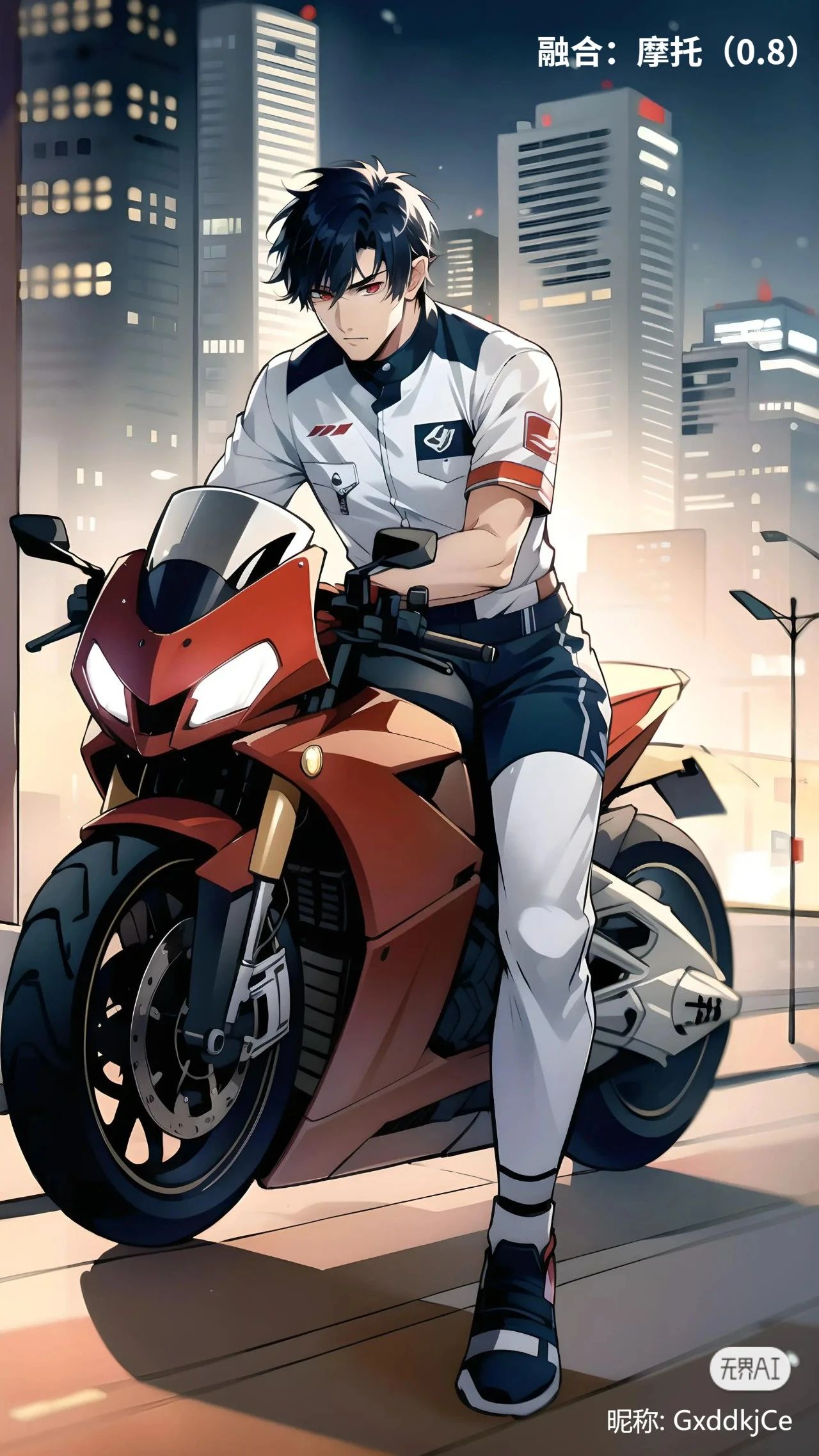 ai水彩漫画人物,ai绘画动漫女主