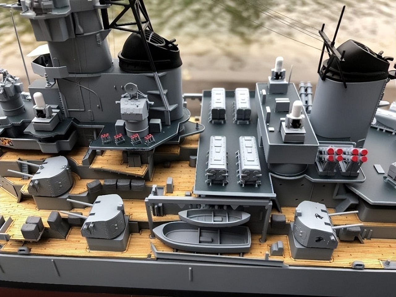 美国军舰仿真模型图片,制作美国军舰模型